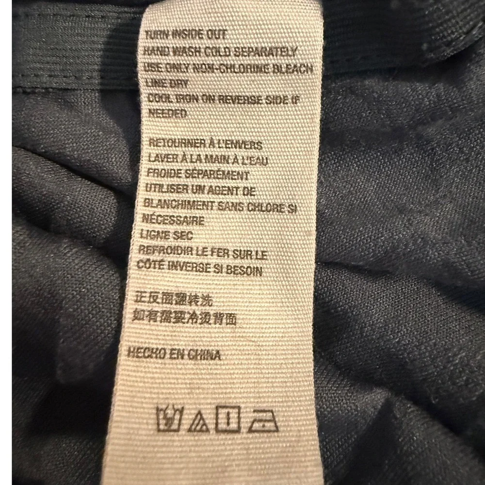 FREE PEOPLE Dark Teal Oversized Button Down Top Size S - Picture 7 of 7